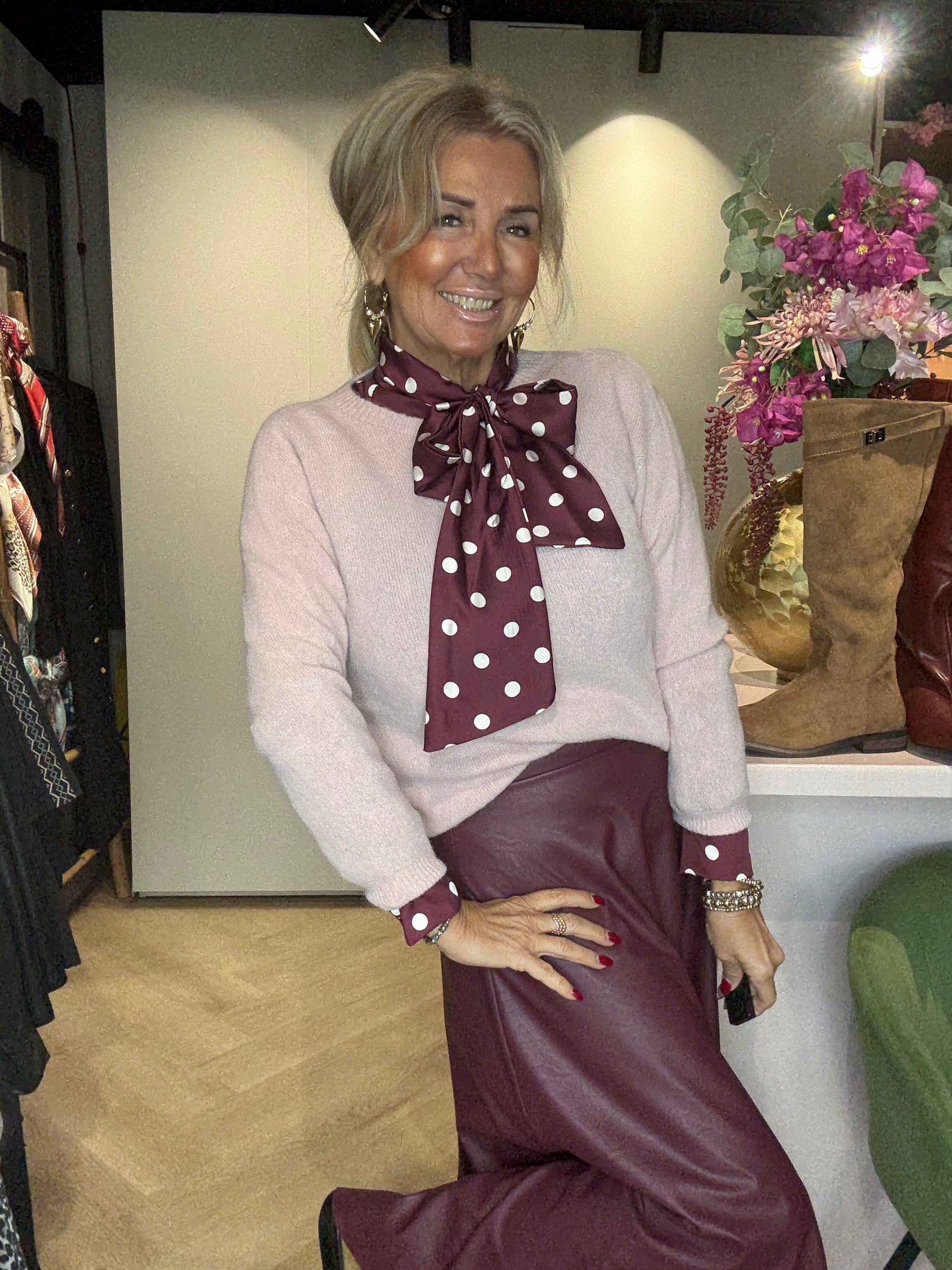 Truitje Baby Alpaca Rose